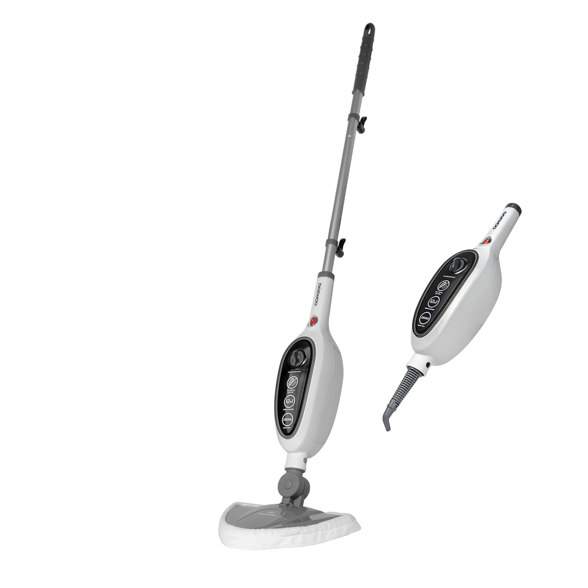 12 1 Steam Mop & Handheld Steam Cleaner