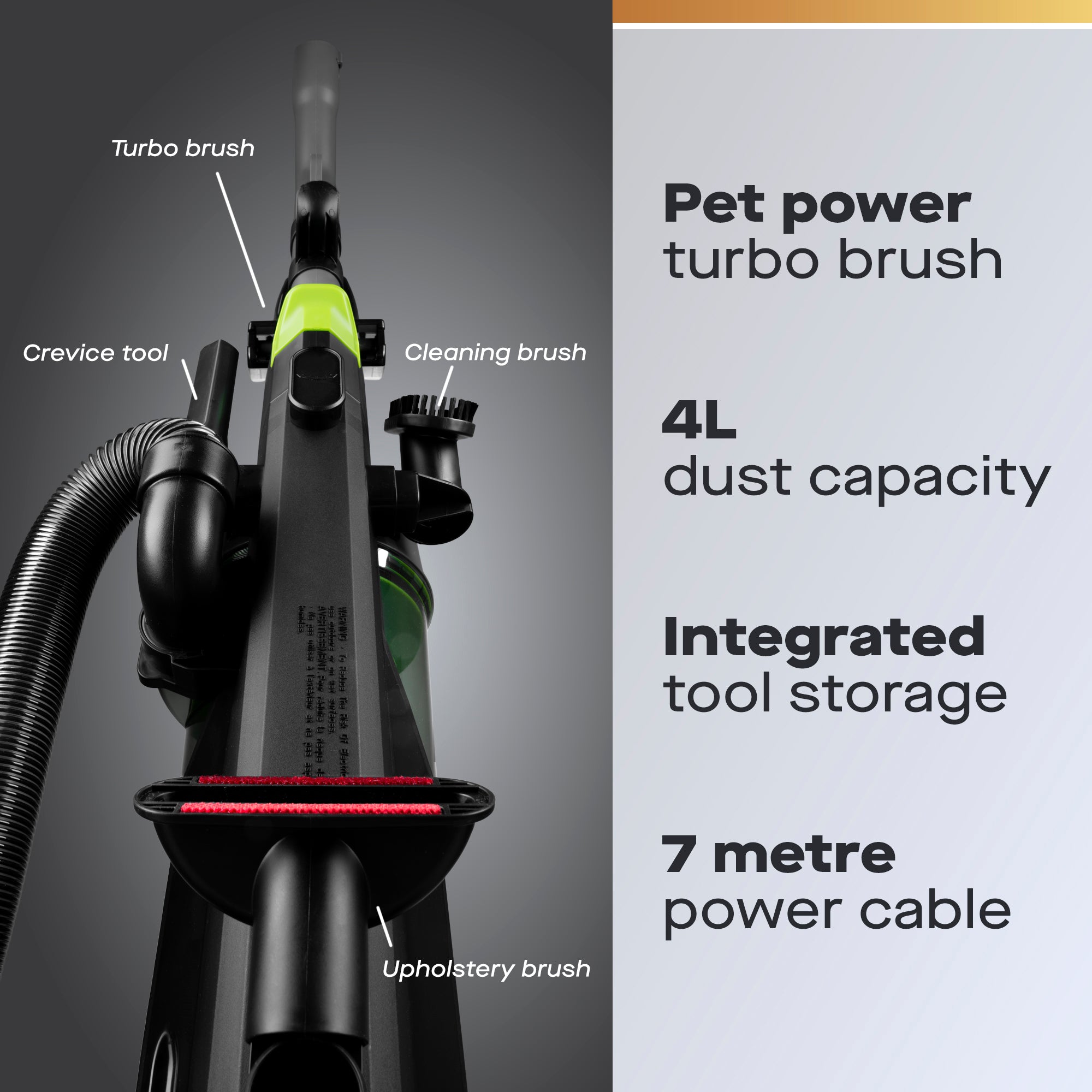 Daewoo Tornado F2 Upright Vacuum Cleaner