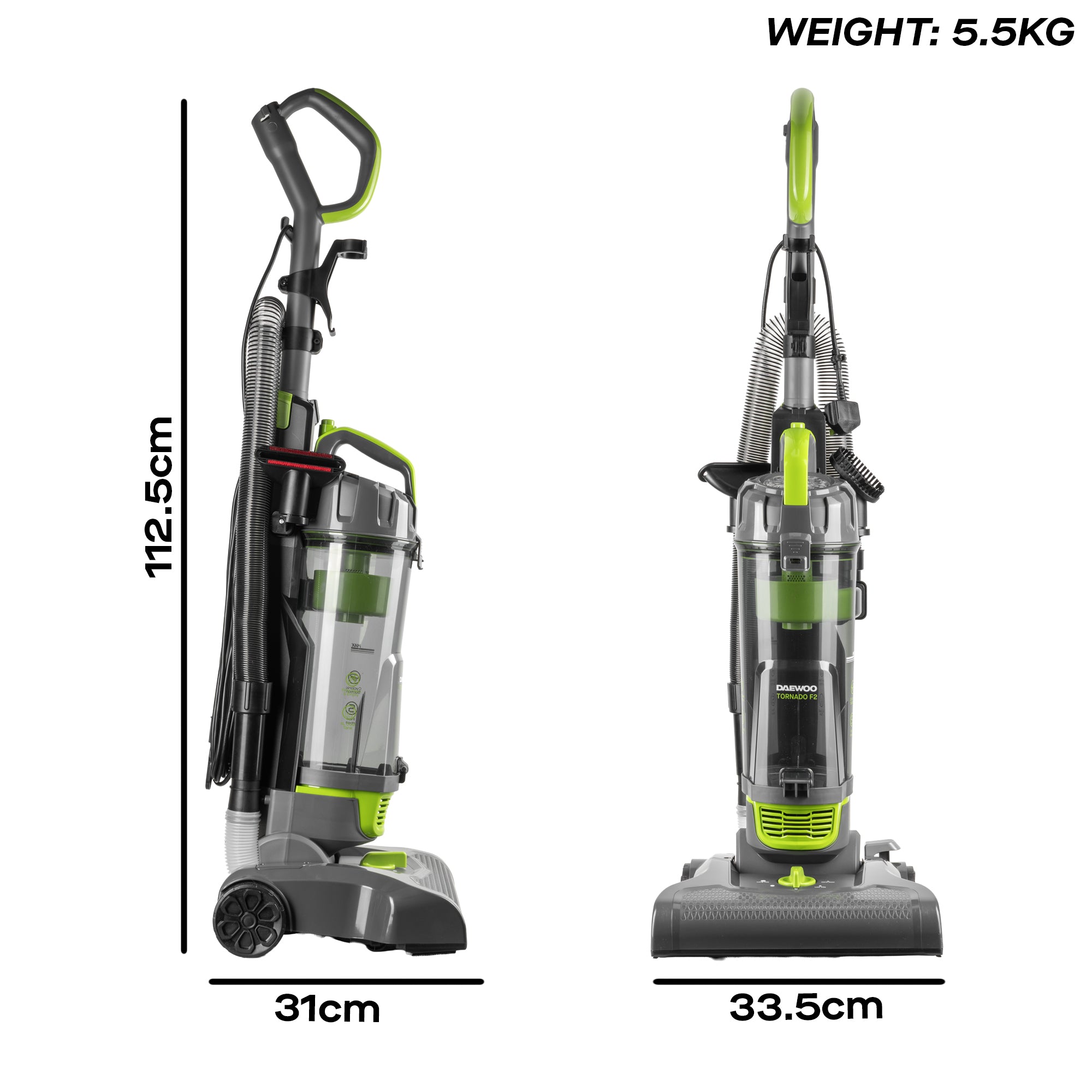Daewoo Tornado F2 Upright Vacuum Cleaner