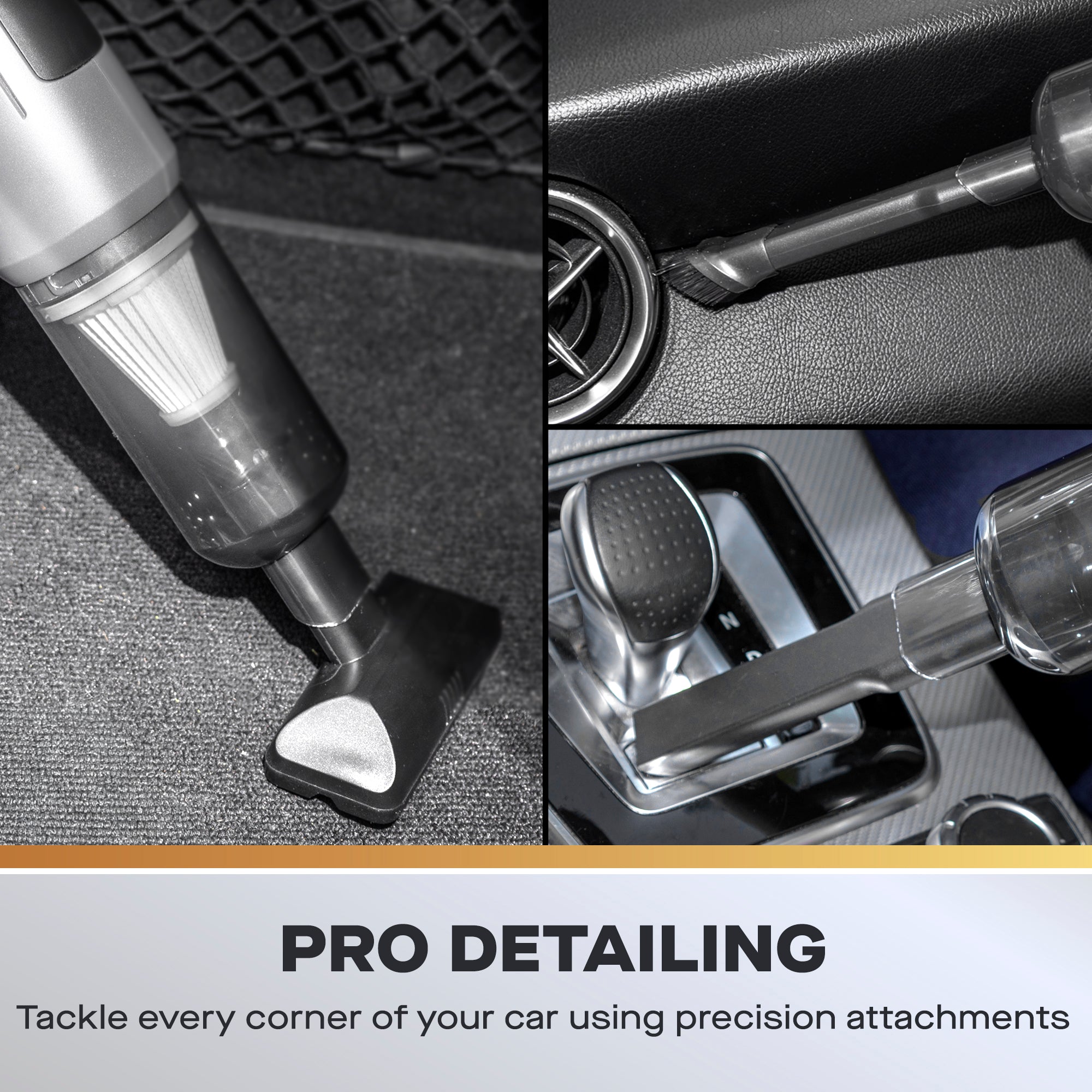 Daewoo Cyclone Freedom Cordless Handheld Car Detailing Vacuum Cleaner