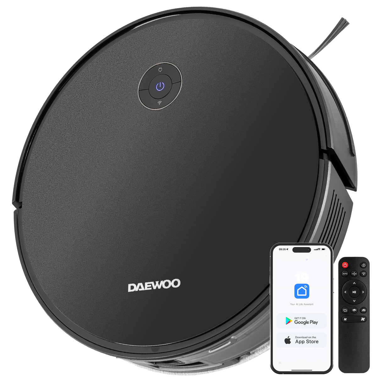 Daewoo Cyclone Freedom SmartNav Robot Vacuum Cleaner & Mop