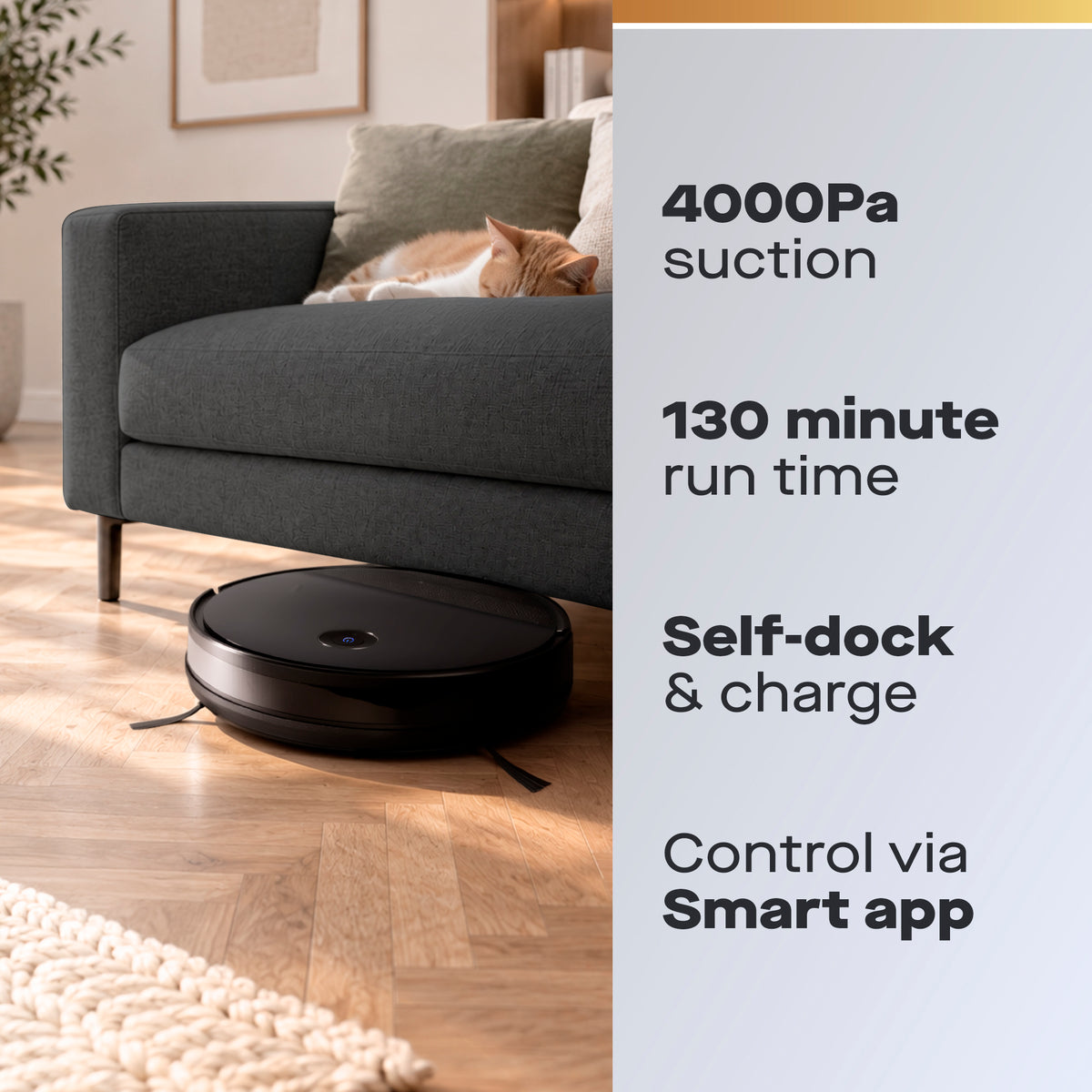 Daewoo Cyclone Freedom SmartNav Robot Vacuum Cleaner & Mop