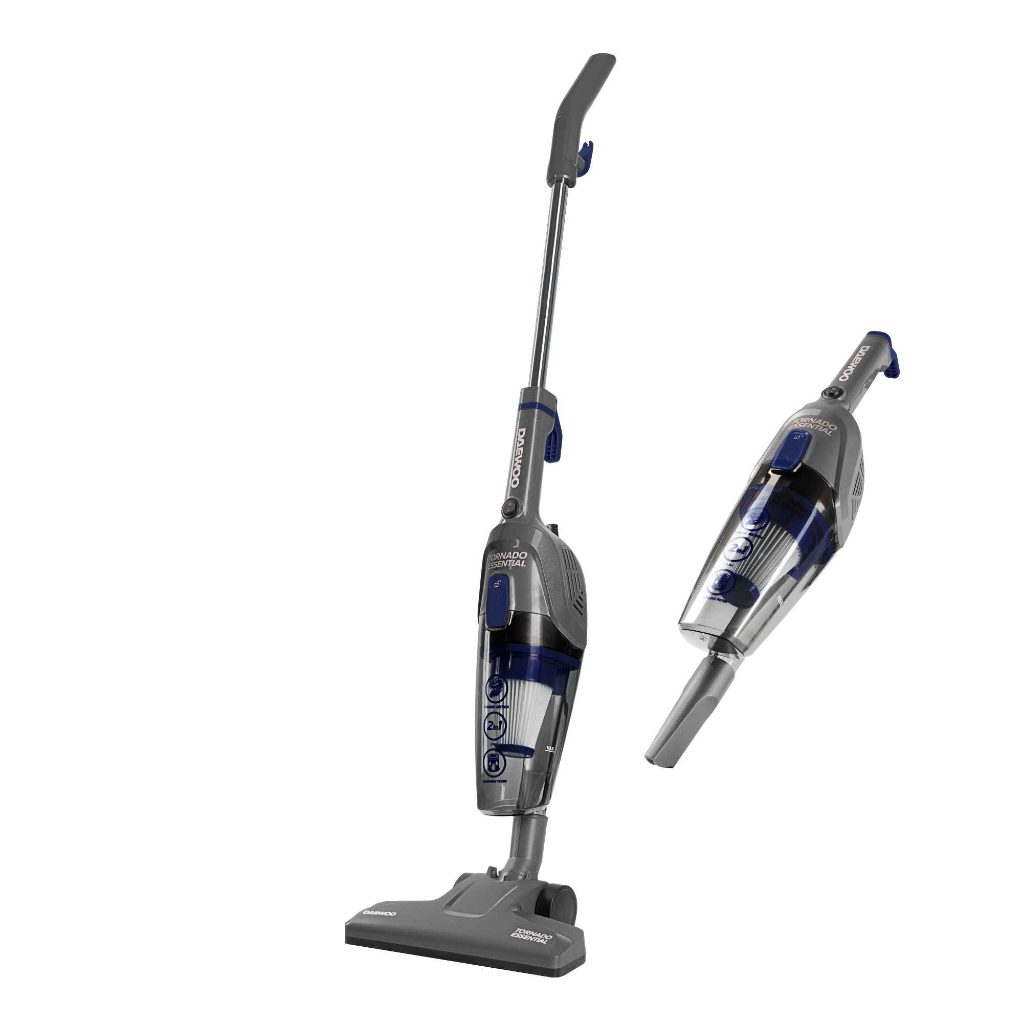 Daewoo Tornado Essential 600W 2-in-1 Corded Vacuum Cleaner