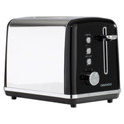 Daewoo Black Kensington 2 Slice Toaster