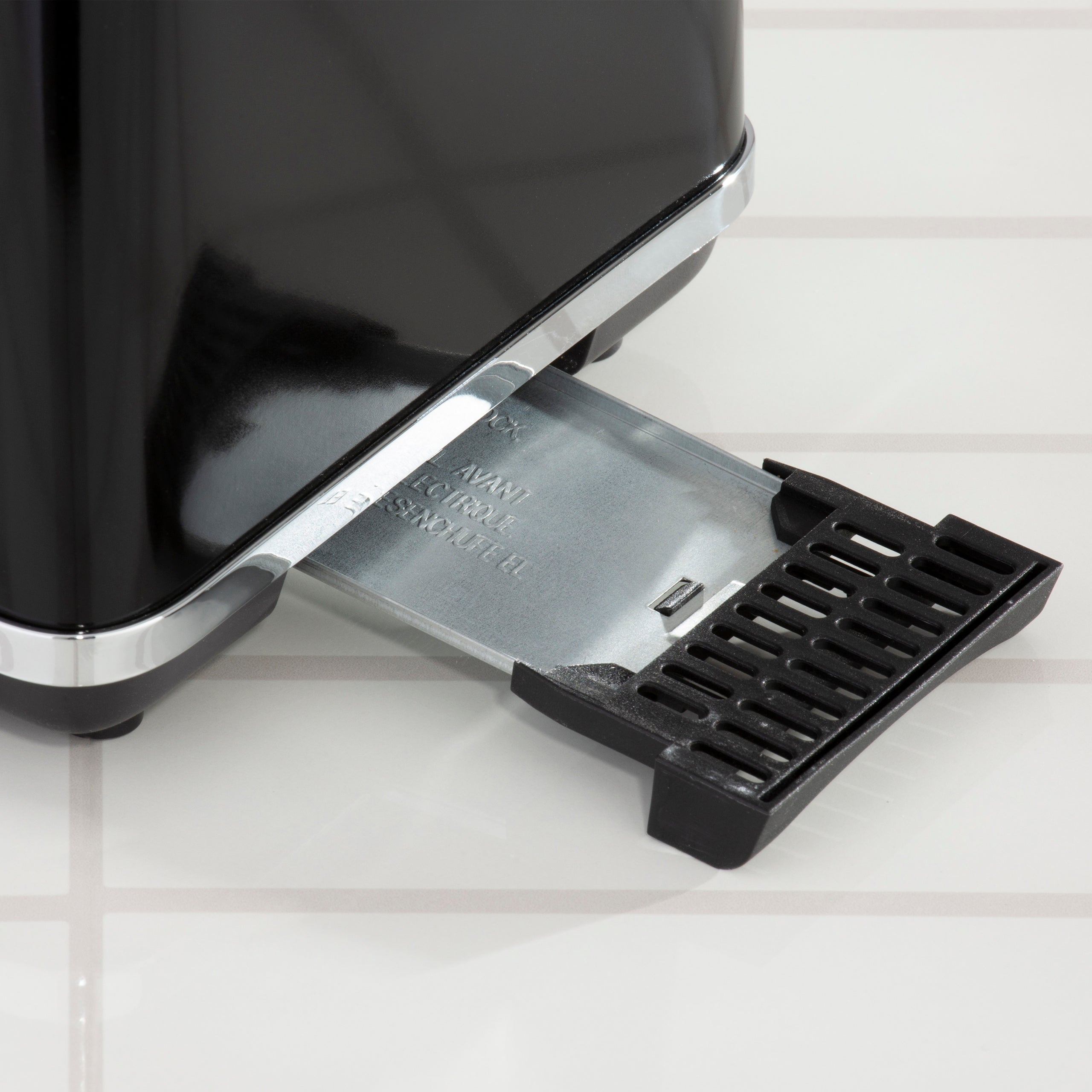 Daewoo Black Kensington 2 Slice Toaster