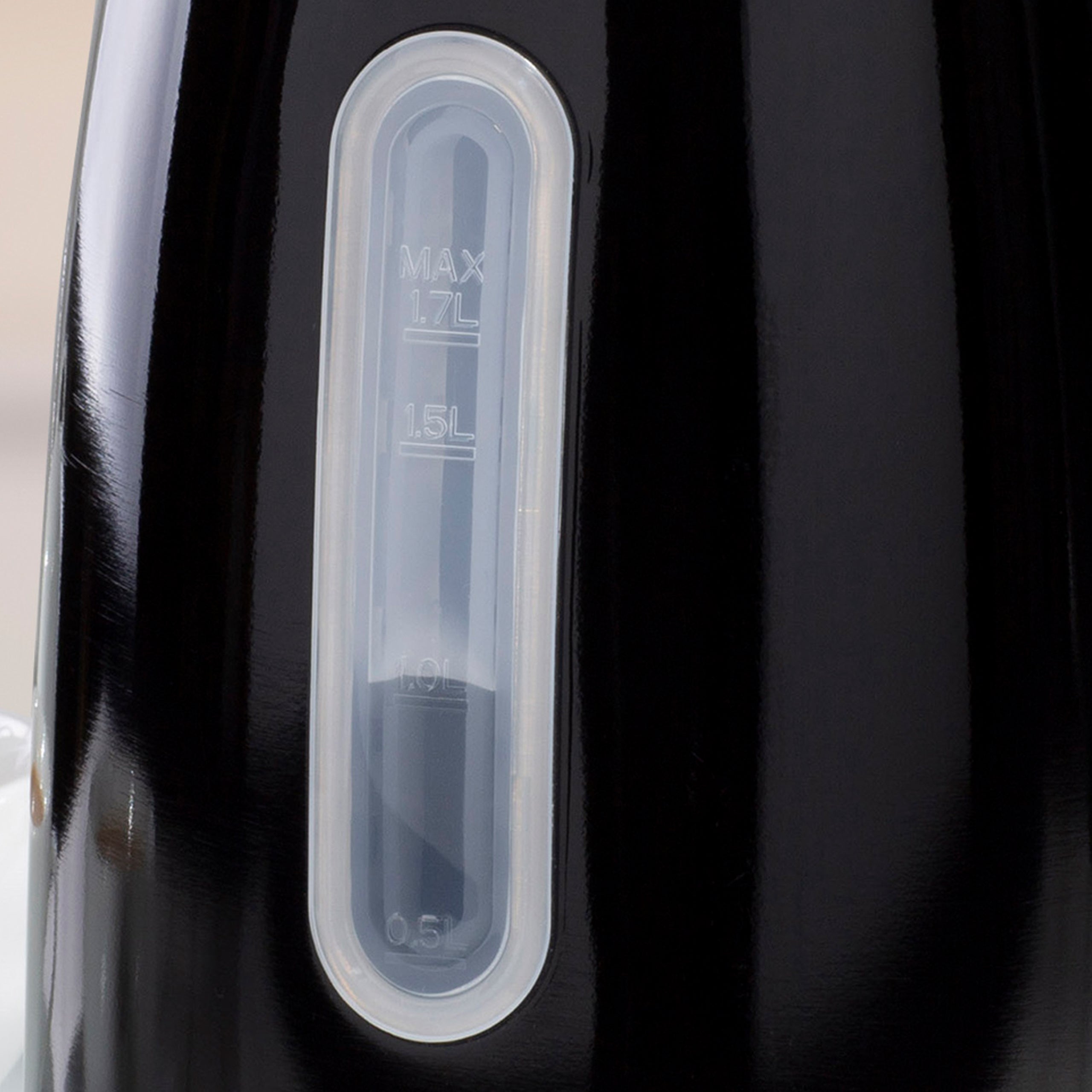 Daewoo Black Kensington 1.7L Jug Kettle