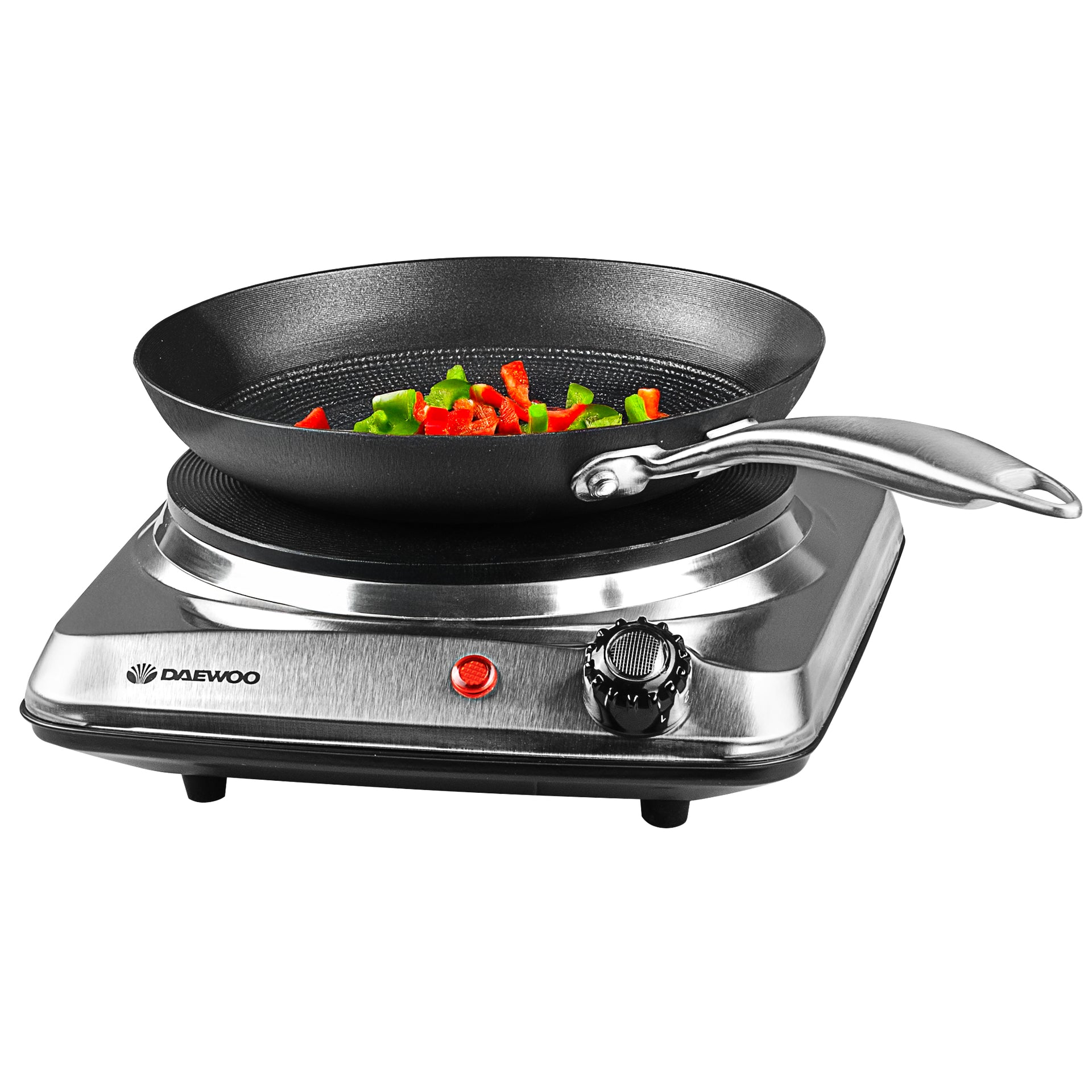 Single 1500W Stainless Steel Hot Plate Hob