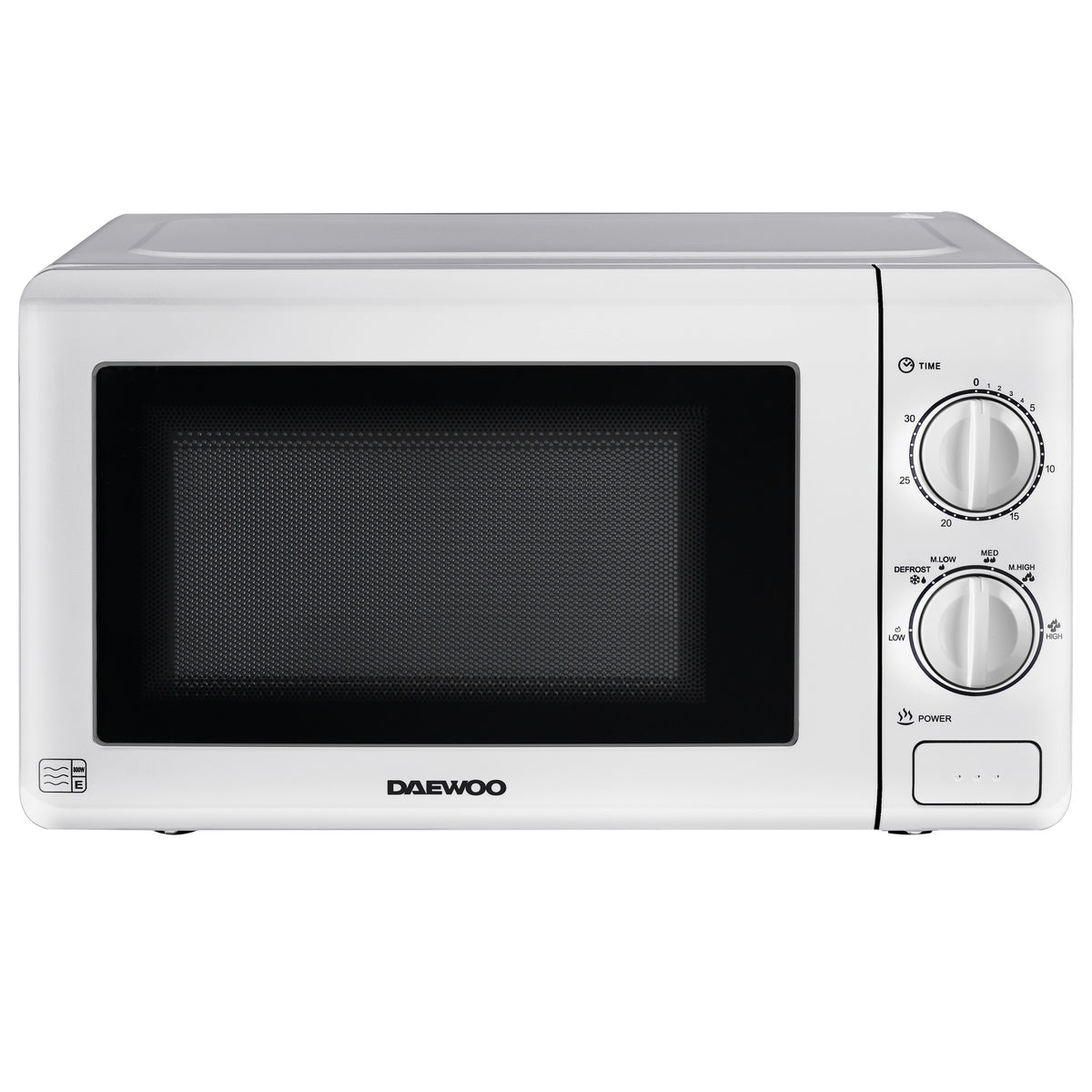 Manual 800W Microwave Stainless Steel Cavity