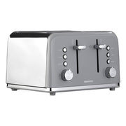 Daewoo Grey Kensington 4 Slice Toaster