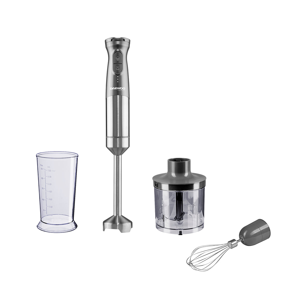 200W Cordless Pro 3 1 Hand Blender Set Whisk Chopper & Jug