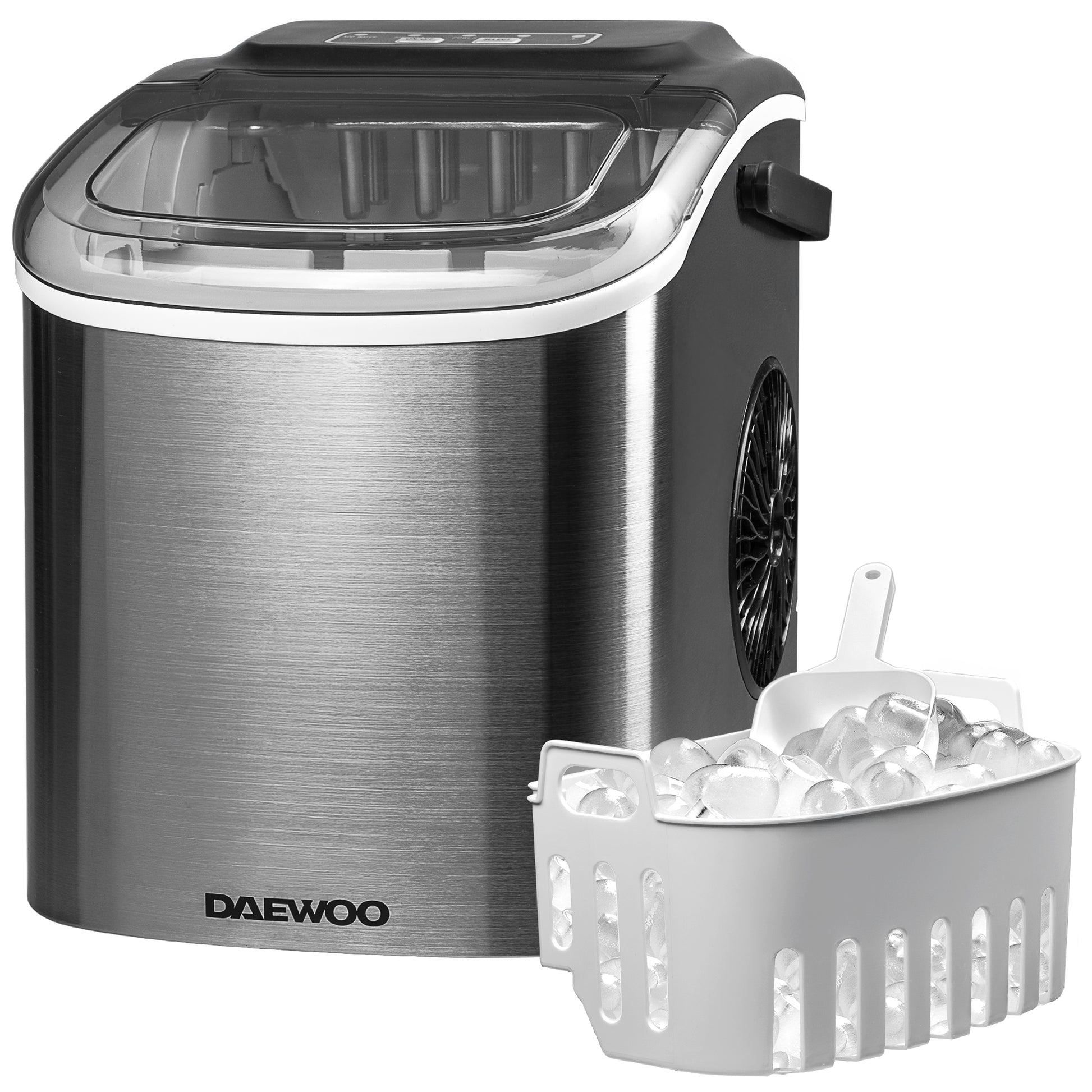 Daewoo SDA2693GE Ice Cube Maker (Silver)