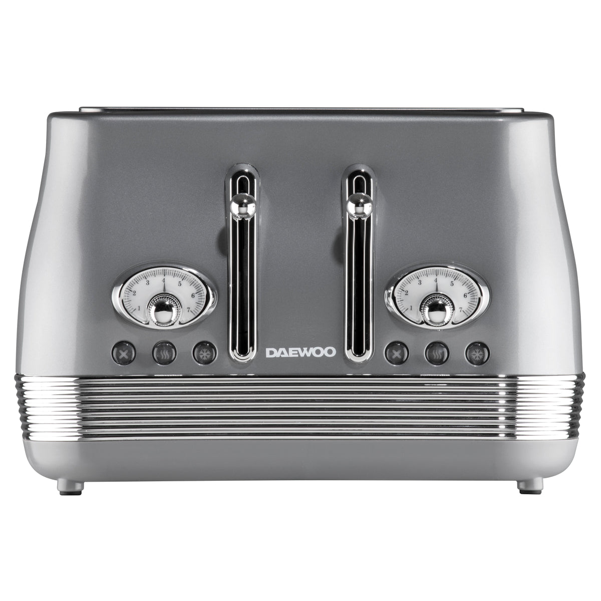 Smoked Denver 4 Slice Toaster