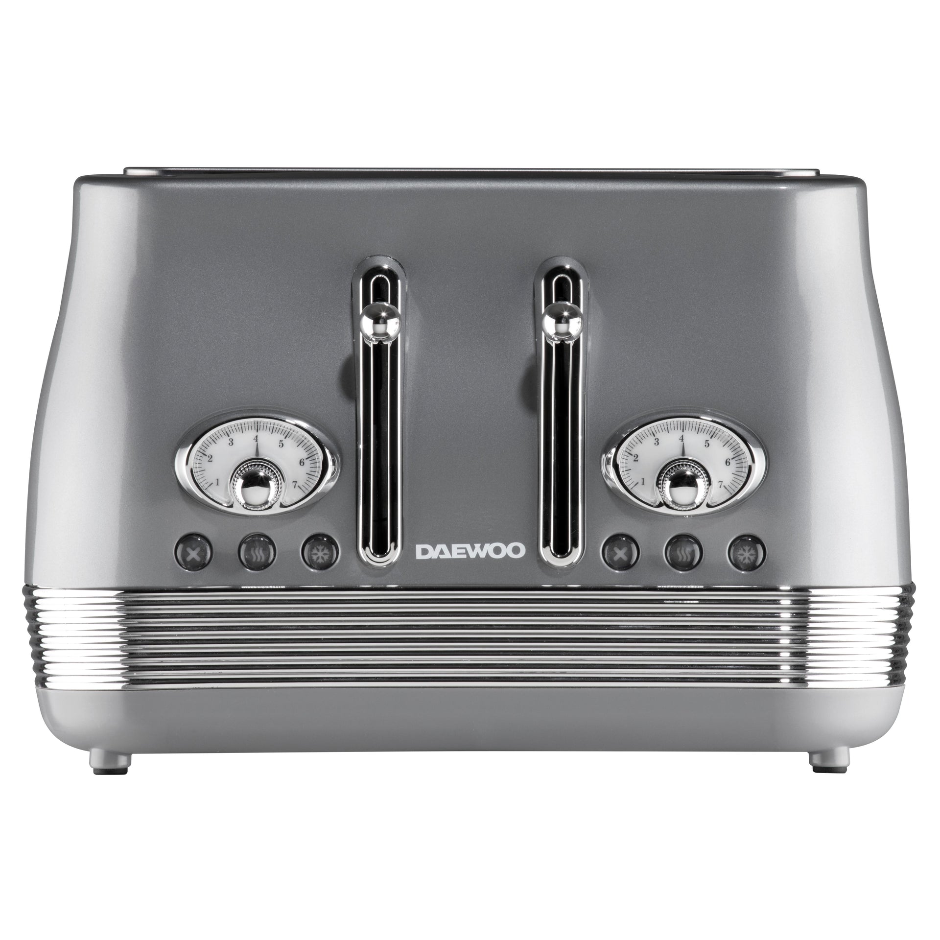 Smoked Denver 4 Slice Toaster