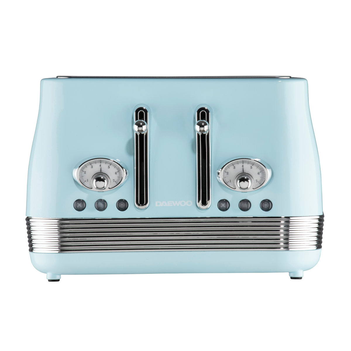 Denver Sky Blue 4 Slice Toaster