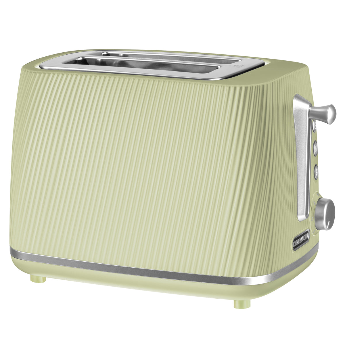 Sage Green Cascade 2 Slice Toaster