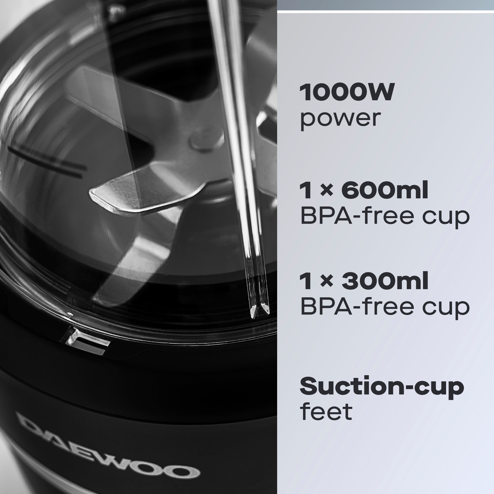 Daewoo 1000W Samurai Ultrablend Pro Blender