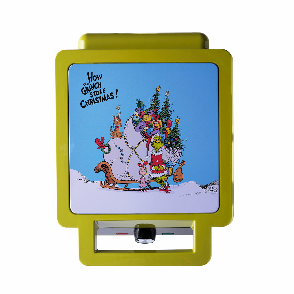 The Grinch™ 4-Portion Waffle Maker, Green