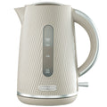 Daewoo Taupe Cascade 1.7L Jug Kettle