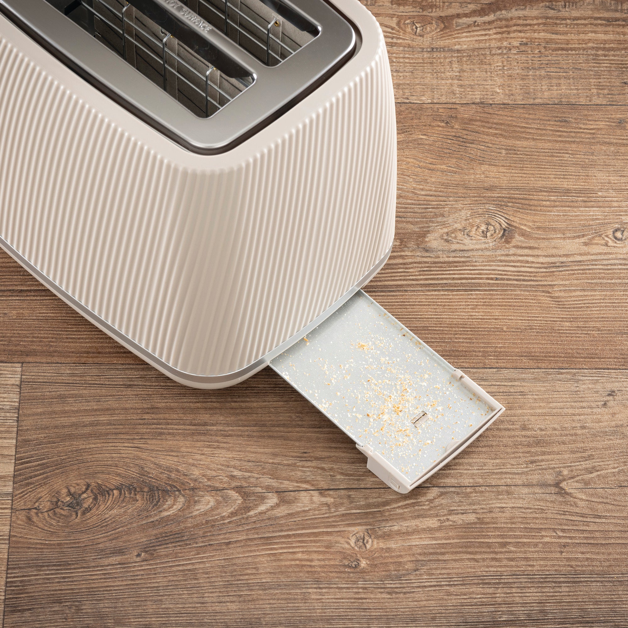 Daewoo Taupe Cascade 2 Slice Toaster
