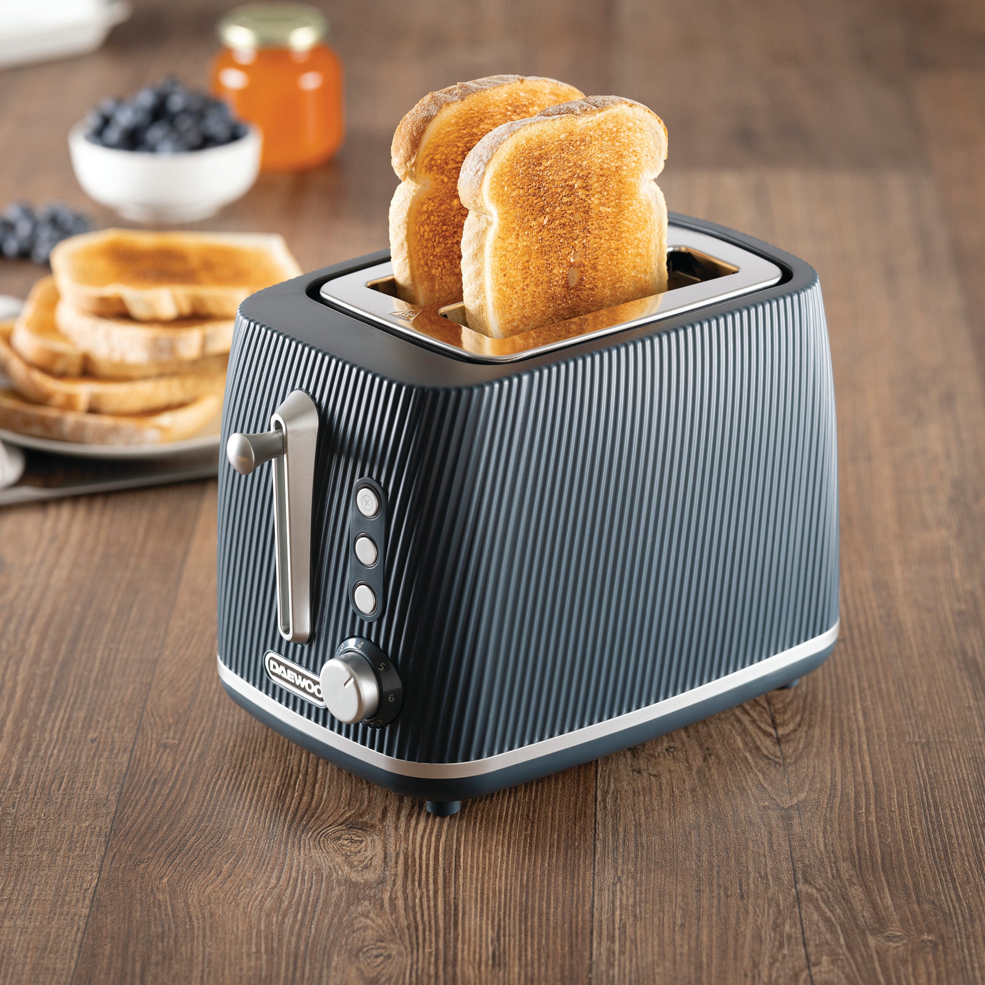 Daewoo Navy Cascade 2 Slice Toaster