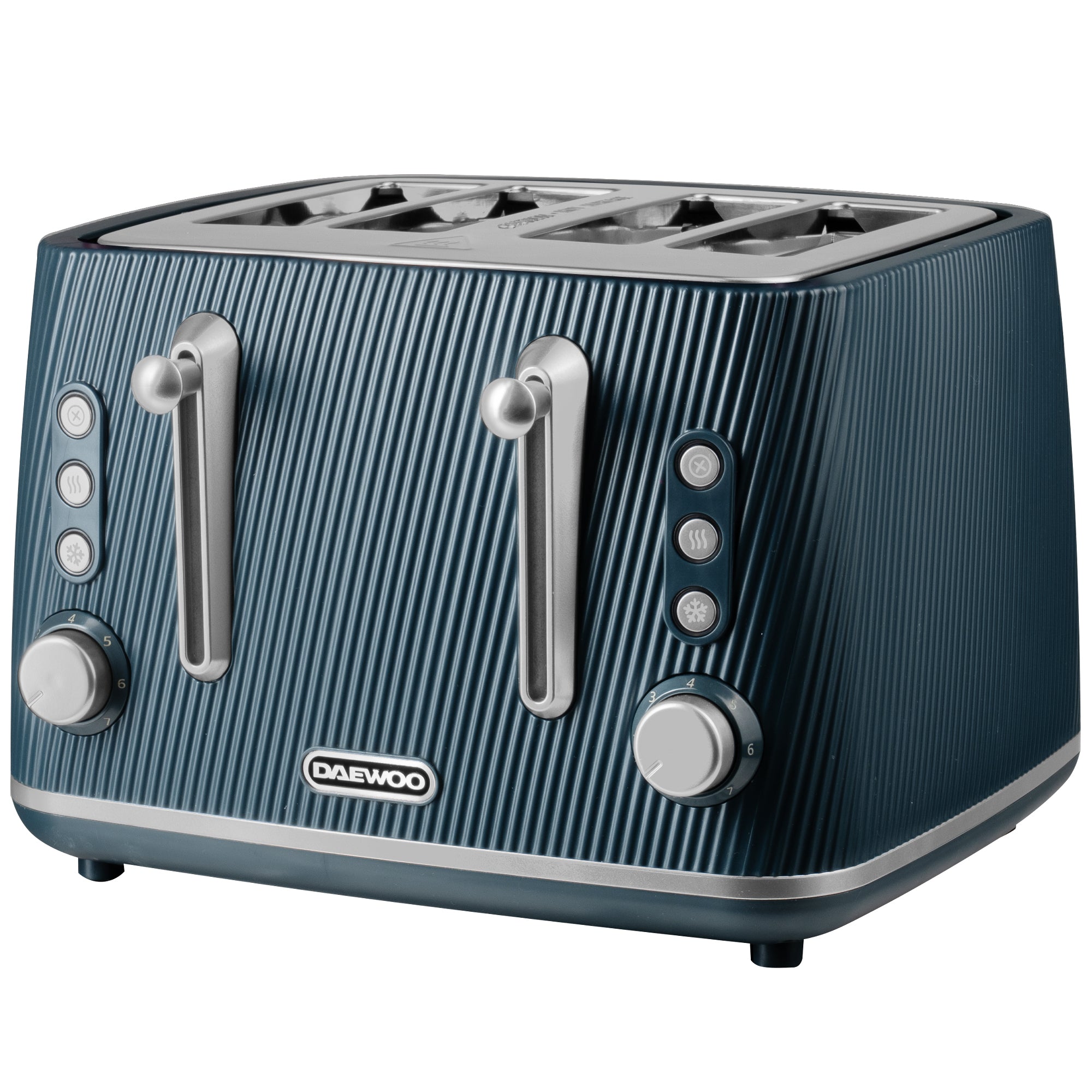 Daewoo Navy Cascade 4 Slice Toaster