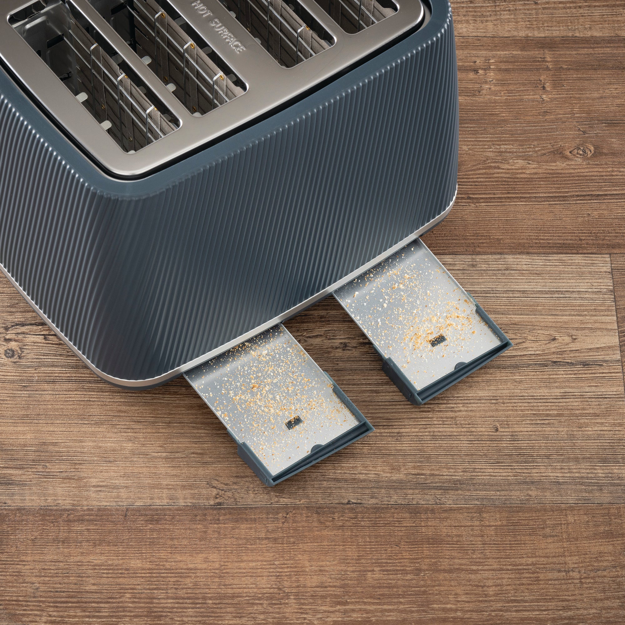 Daewoo Navy Cascade 4 Slice Toaster