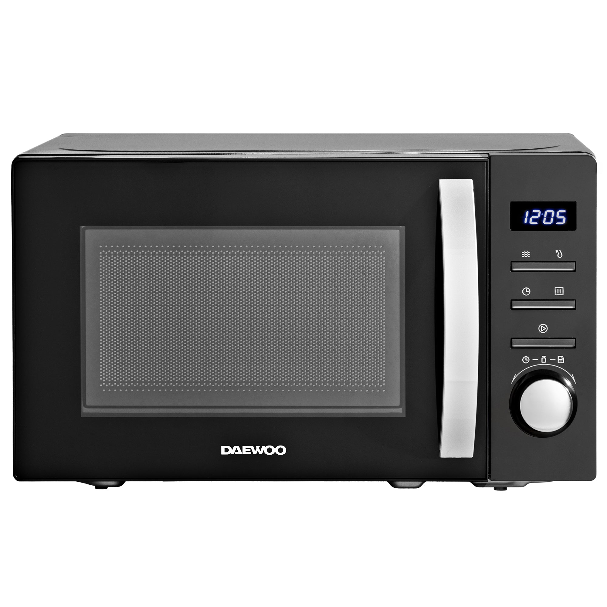 Daewoo 20L Black Digital 800W Microwave