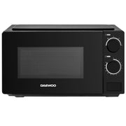 Daewoo 20L Black 700W Microwave