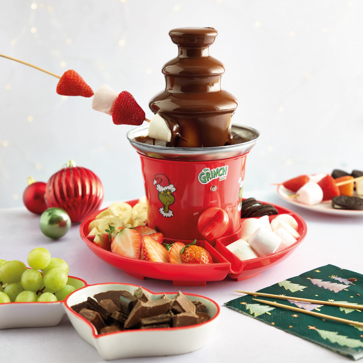 The Grinch™ Chocolate Fountain, Red