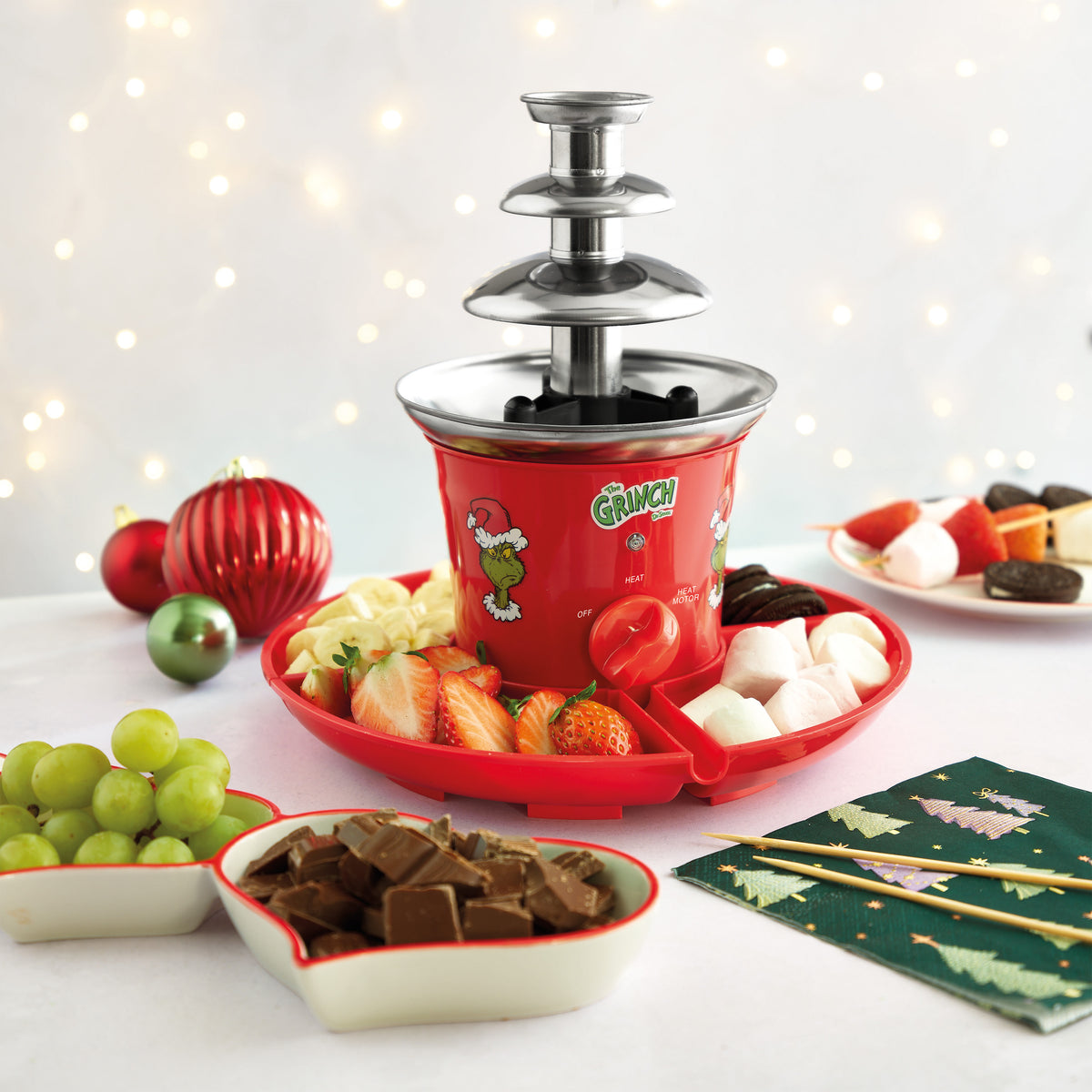 The Grinch™ Chocolate Fountain, Red