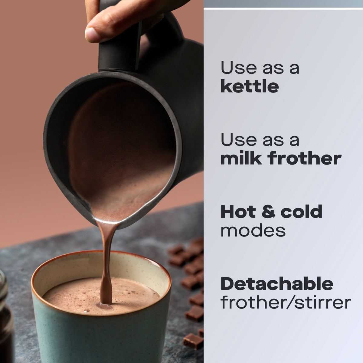 Daewoo Hot Chocolate Maker & Milk Frother
