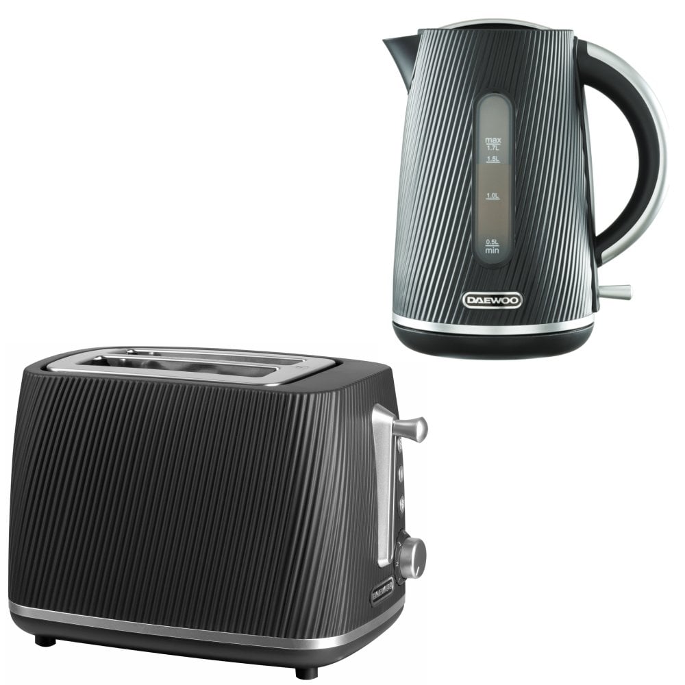Cascade Jug Kettle & 2 Slice Toaster Set