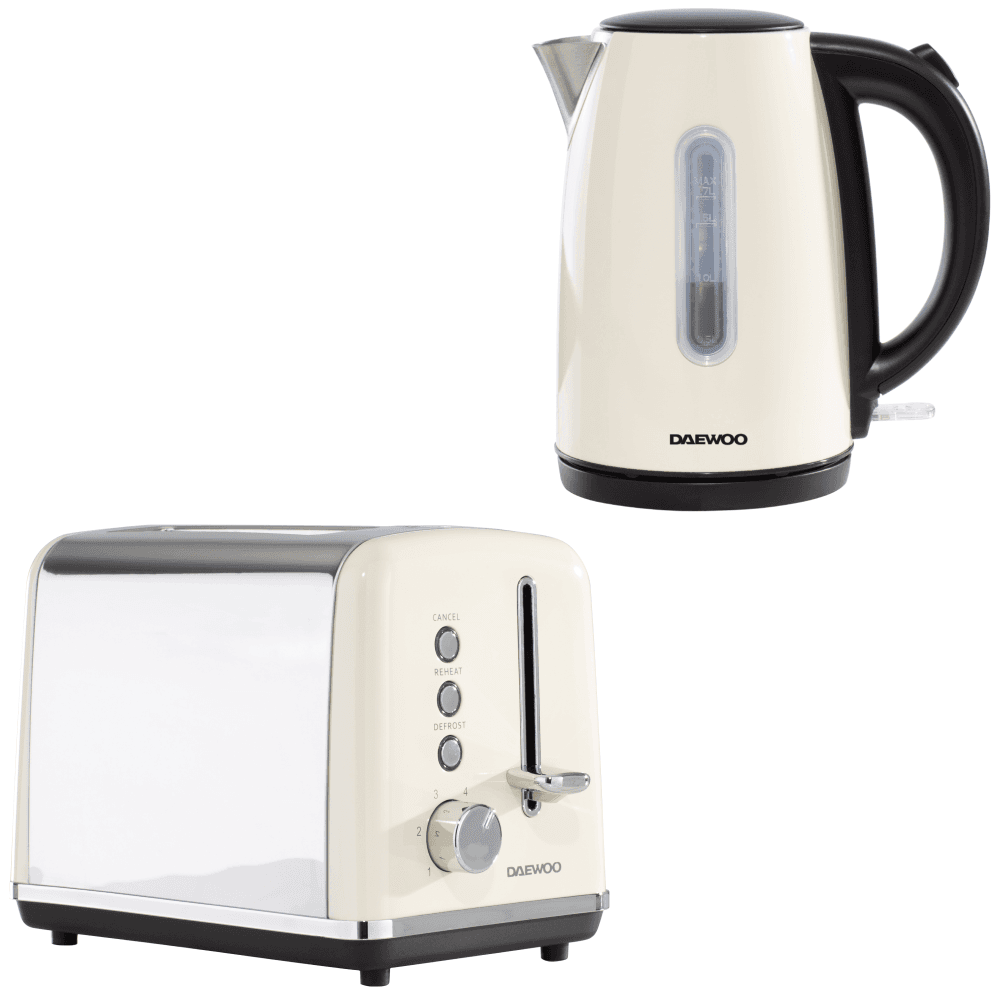 Kensington Jug Kettle & 2 Slice Toaster Set