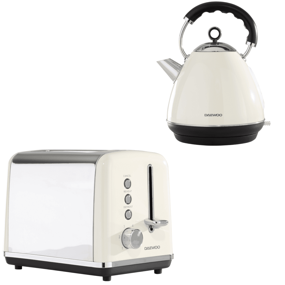 Kensington Pyramid Kettle & 2 Slice Toaster Set