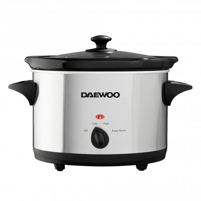 Daewoo Daewoo 3.5L Slow Cooker, Stainless Steel