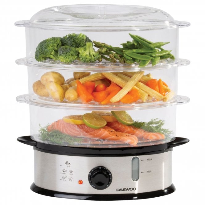 Daewoo Daewoo 3-Tier Food Steamer, 9L